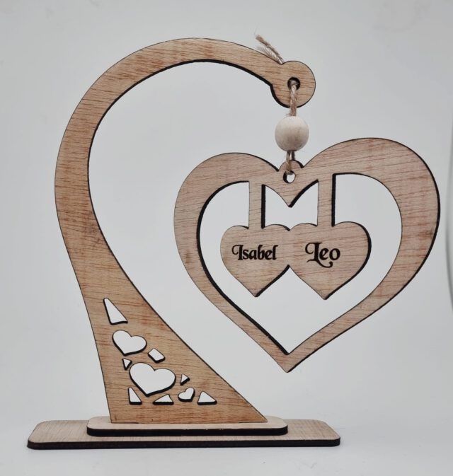 Corazón colgante/Lacuevastudio2.0