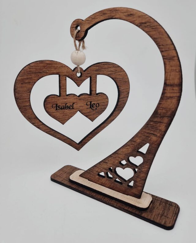 Corazón colgante/Lacuevastudio2.0