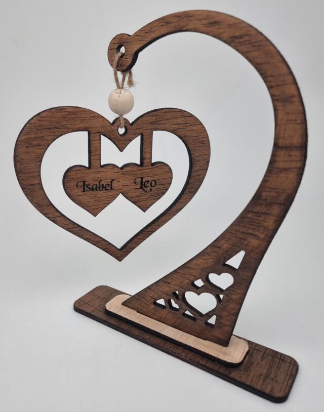 Corazón colgante/Lacuevastudio2.0