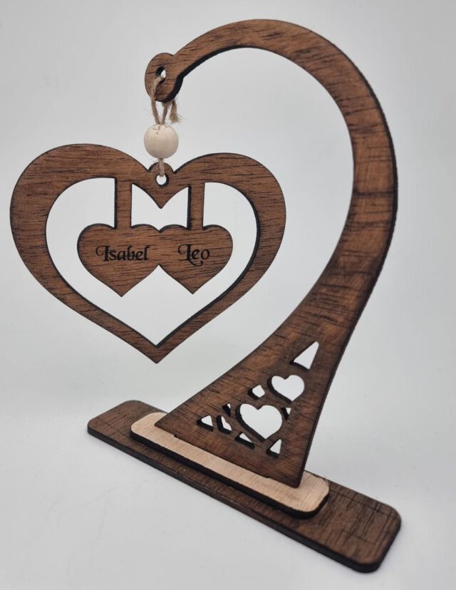 Corazón colgante/Lacuevastudio2.0